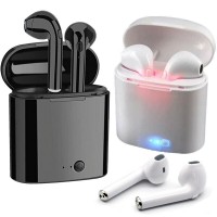 Mini Bluetooth Earphone Earbuds Headphone Wireless Bluetooths i12 Tws In Ear Earbuds I12 With Charging Case