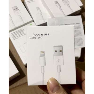 100% genuine for iphone 6 6plus 7 usb cable charger and data sync cable 8 pin usb charge cable